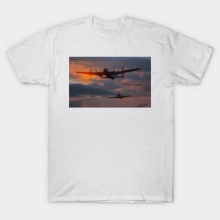 BBMF Lancaster and Hurricane T-Shirt